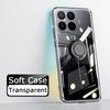 For Xiaomi 17T Case Ring Holder Phone Case Ultra Thin Transparent Car Navigation Silicone Clear Cases For Xiaomi 17T Pro Phone Casing