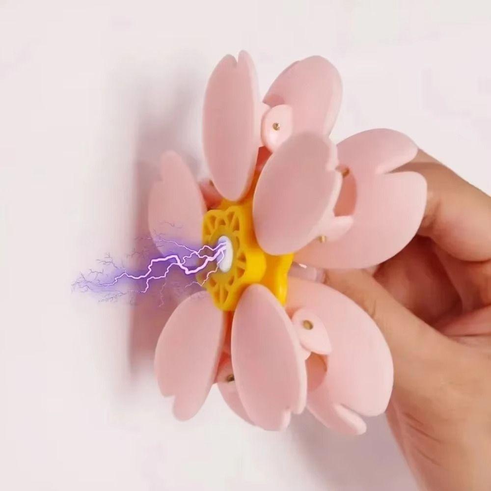 4Pcs 2 In 1 Sakura Magnetic Clip 3D Food Storage Clip Refrigerator Magnet Snack Storage