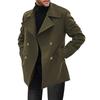Men's Trench Coat Spring and Autumn Men's Coat Mid-length Casual Men's Coat