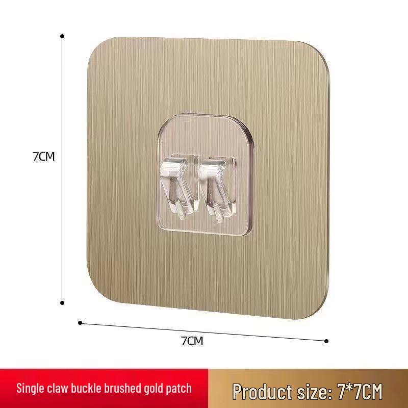 Strong Adhesive Wall-Mounted Shoe Rack with No-Trace Hooks for Punch-Free Bathroom Storage