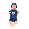 Realistic Newborn Baby Doll Washable Lifelike Vinly Body Baby Doll 18 Inches with Closed Eyes for