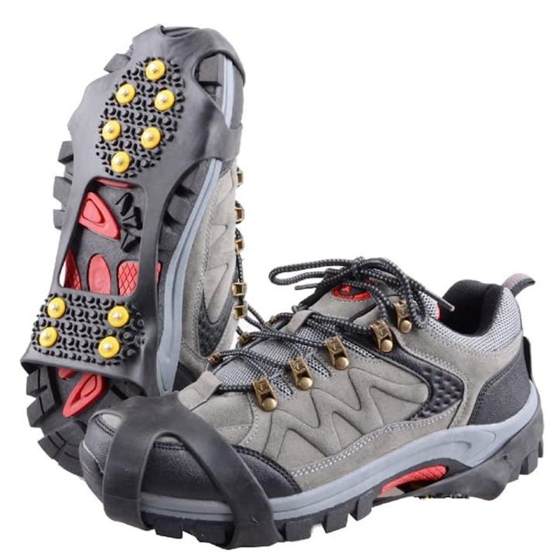 Versatiles Ice Grippers Universals Antiskid Tractions Cleats Witer Outdoor Cold Weather Footwear Accessories