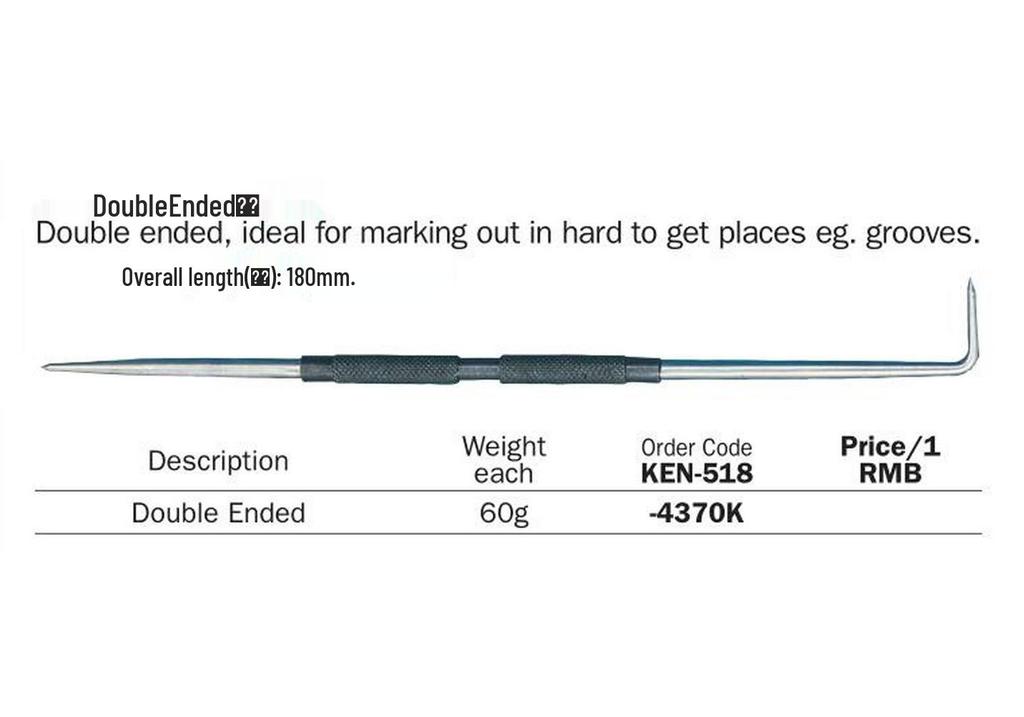 UK KENNEDY Double-Ended Scriber KEN-518-4370K