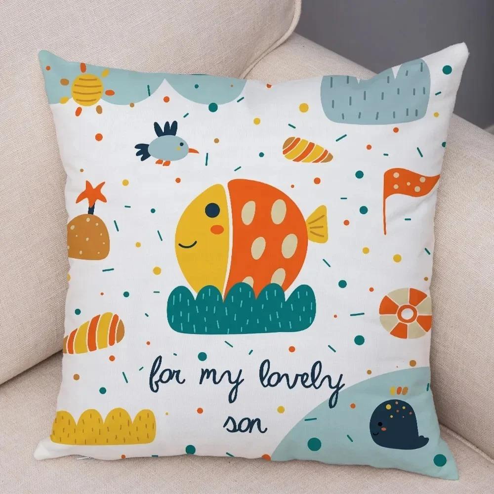 

Декоративная наволочка с рисунком слона, котенка, животного, для дивана, автомобиля, квадратная подушка, наволочка 40x40cm