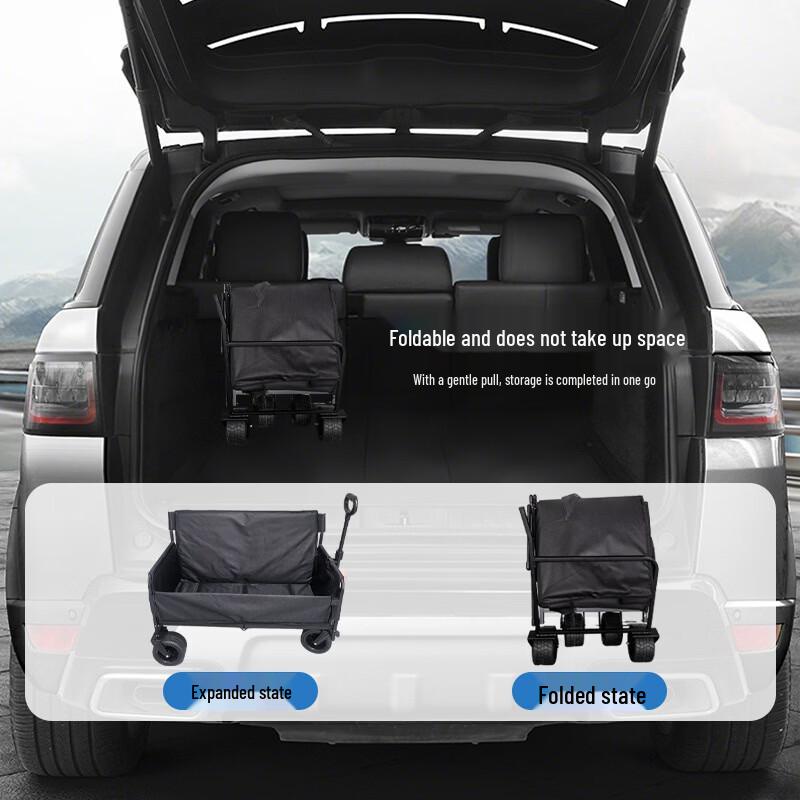 Heavy-Duty Foldable Camping Cart