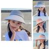 Summer Kids Sun Hat With Large Brim And Breathable Ice Silk Material For Outdoor Protection