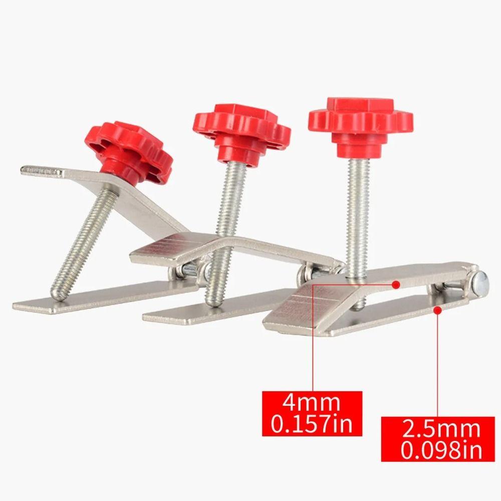 Galvanized Steel Tile Height Adjuster Heavy Duty Wall Tile Locator Tile Jack Tool Home Renovation