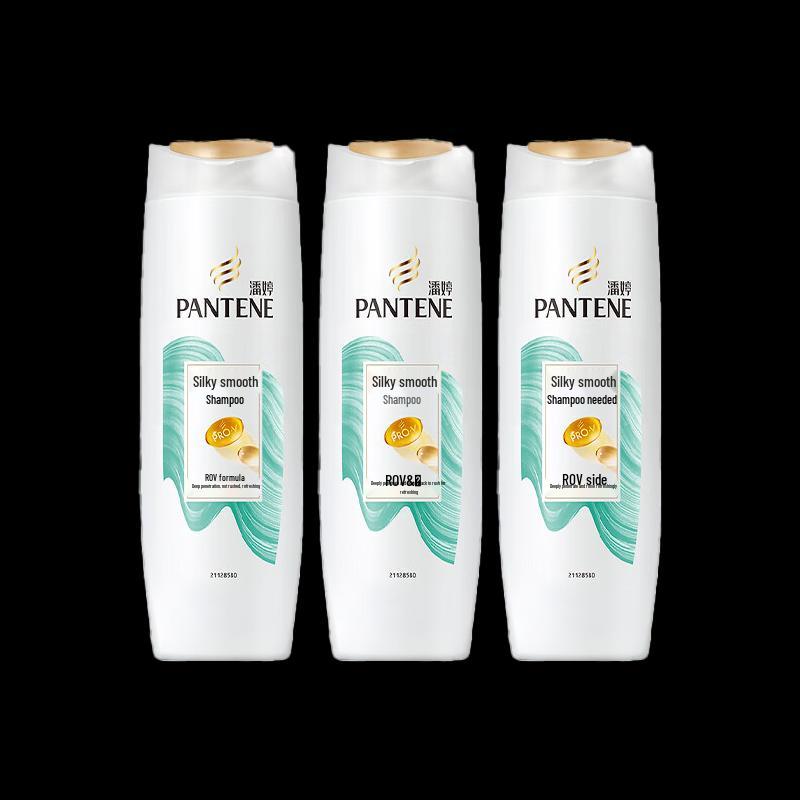 Pantene PRO-V Silk Smooth Shampoo 3-Pack