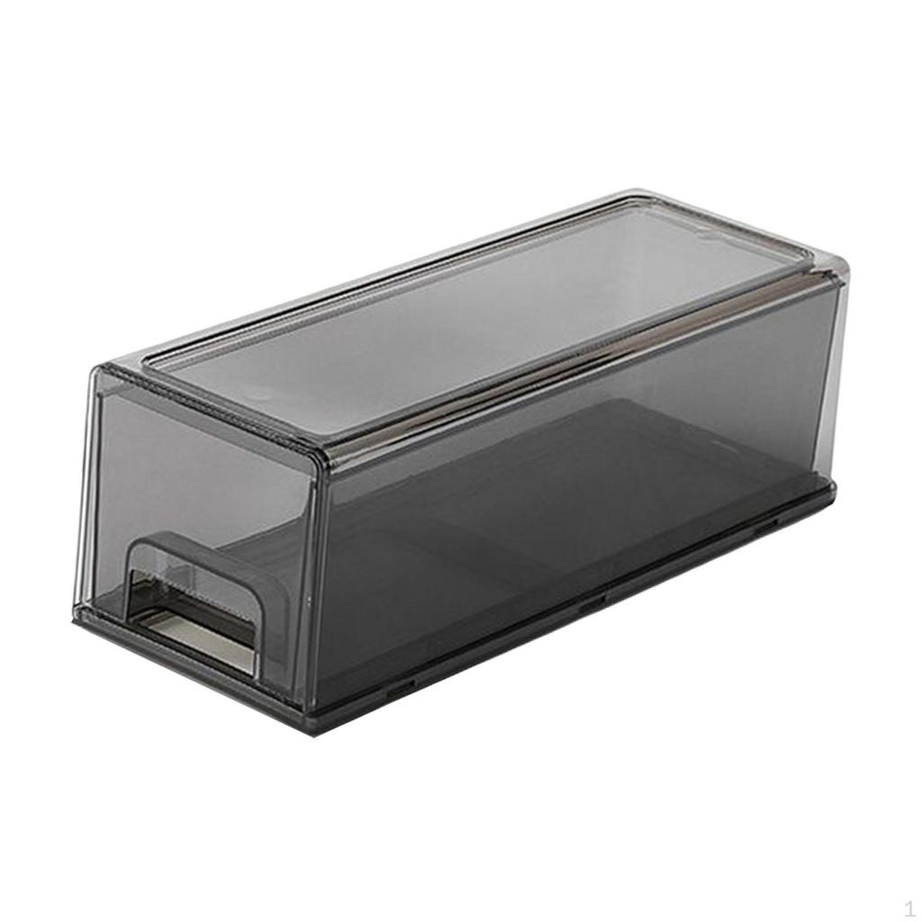 Acrylic Container for Desk Storage with Drawer