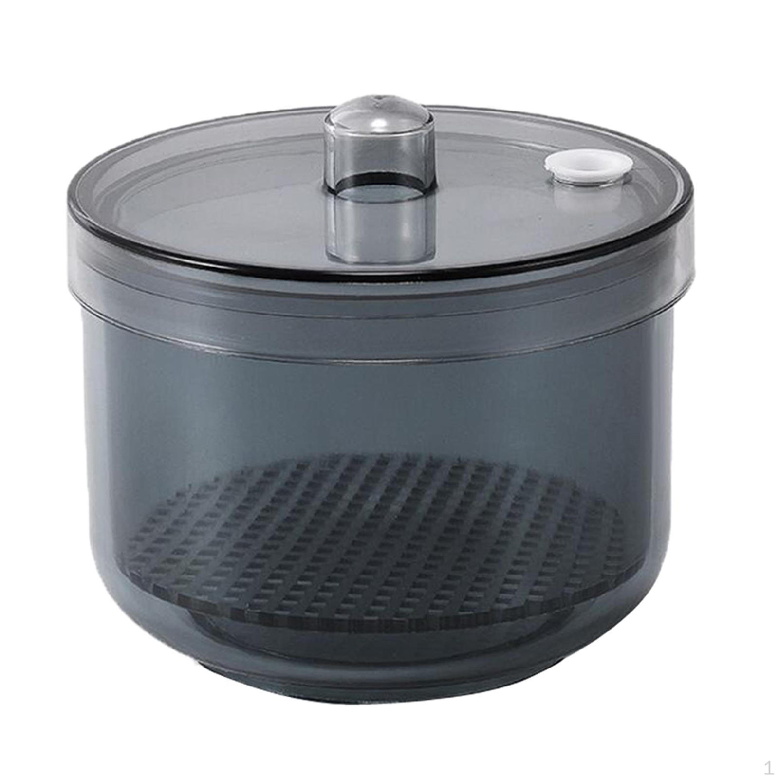 

Коробка для салонних інструментів Різак Манікюрне обладнання Чищення #B black