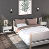 VidaXL Wall-mounted Bedside Tables 2 Pcs White 810954