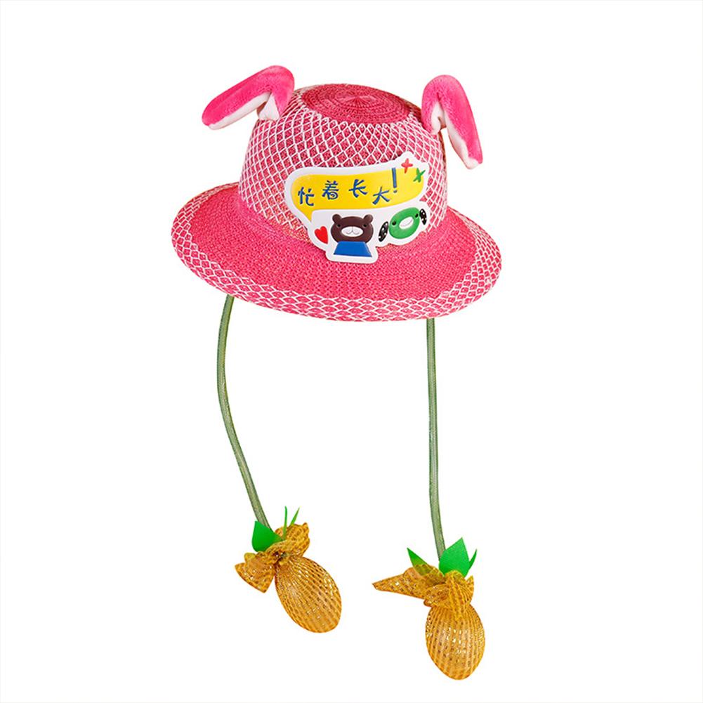 Cute Cartoon Dog Dance Ears  Straw Hat
