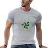 Razer Logo T-Shirt korean fashion funny t shirt heavyweight t shirts plain t shirtsoversized