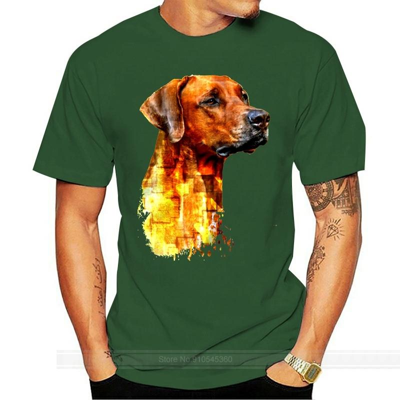 Rhodesian Ridgeback White T Shirt Tee Lion Dog Top Unisexs T Shirt Size S 3xl Funny Design Tee Shirt