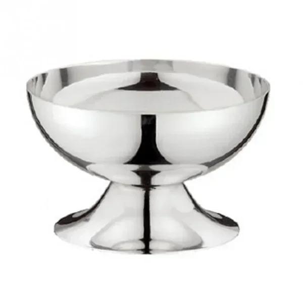 Home Kitchen Portable Tools 200ml Salad Cup Safe Stainless Steel Ice Cream Cup Dessert Bowl Ice Cream Spoon Accessories