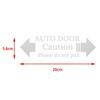Automatic Car Door Warning Caution Please Do Not Pull Car Styling Decal Sticker