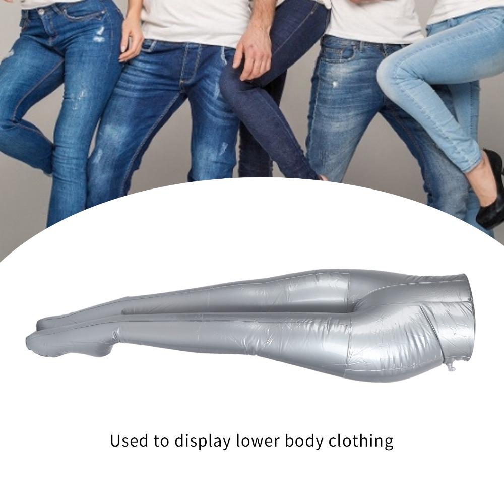 1 ks Nafukovací figurína z PVC Materiálu Dolní část Těla Figurína Trup Pro Vystavení Oblečení