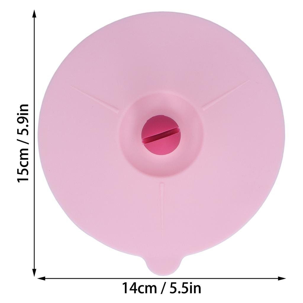 Cup Lid Silicone Heat Resisting Strong Toughness Convenient Dust Proof Mug Cover