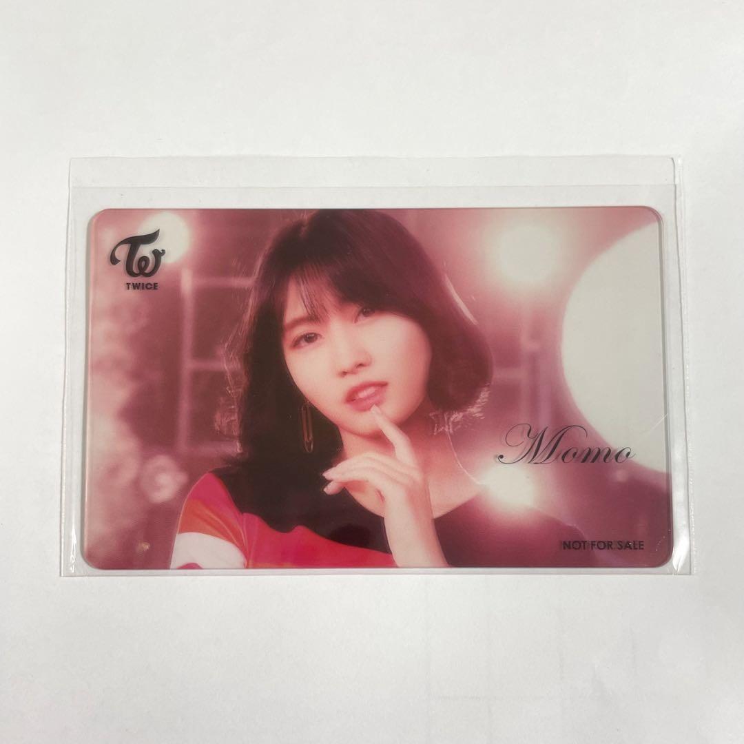 

[USED] Not for sale TWICE Momo trading card clear card