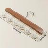 1Pc Wide Shoulders Clothes Hanger Durable Clothing Storage Wooden Clothes Hanger  Closet Wardrobe