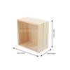 Unfinished Blank Wooden Storage Jewelry Box Jewelry Jewelry Box Treasure Keepsake case Chest Gifts Packing box