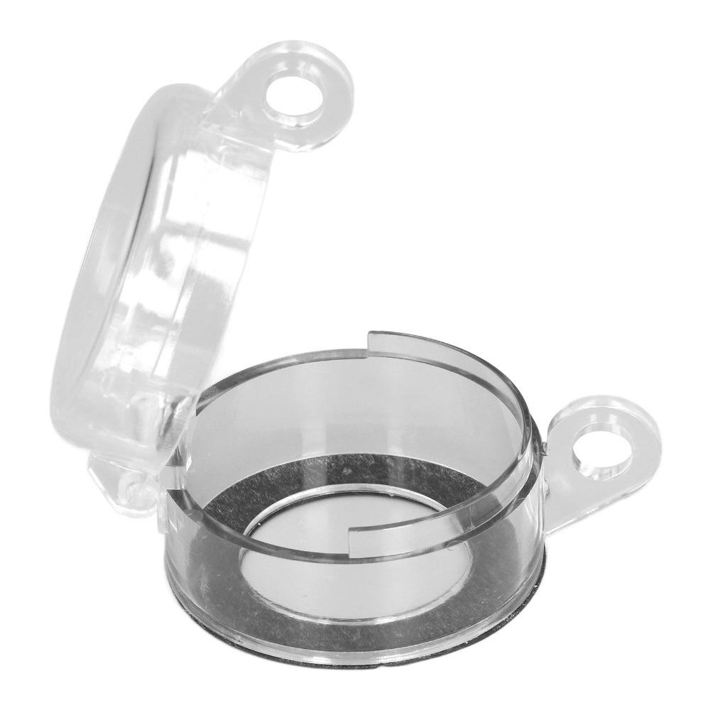 PC Material Emergency Stop Switch Cover 30mm Diameter Plastic Switch Cover  For Industrial