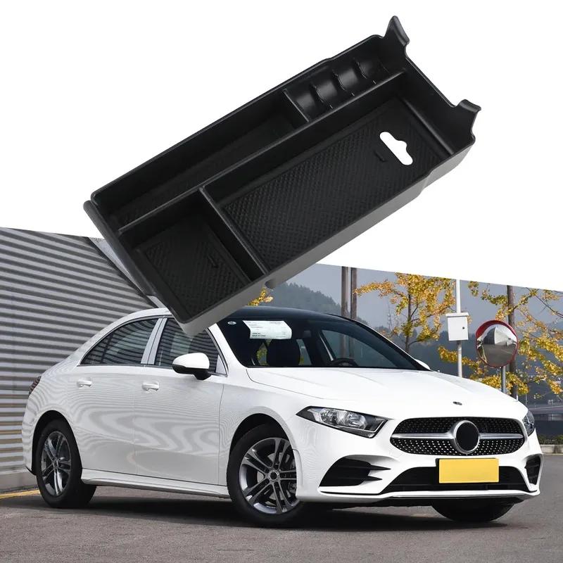 Auto Middenconsole Opbergdoos Voor Mercedes Benz GLB GLA CLA A B Klasse AMG Accessoires Organizer Multifunctioneel Auto Interieur