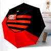 1pc Sturdy 8-Bone Auto Umbrella, Rangers FC Umbrella, Digital Printed, Foldable Umbrella for On-the-Go Outdoor Use