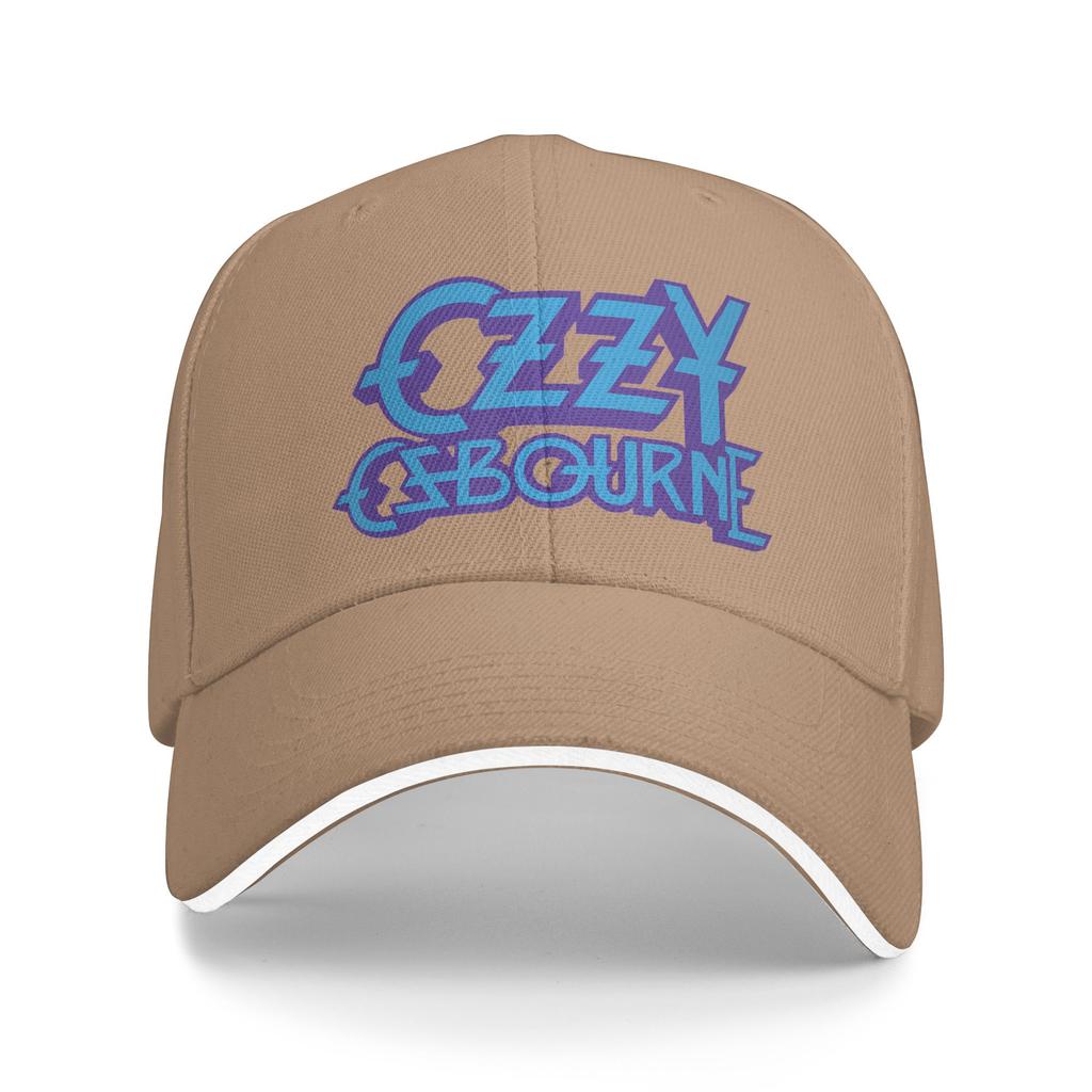 Ozzy Osbourne fialová a modrá baseballová čepice s logem, ležérní hip hopové klobouky, letní pánské běžecké hippie snapback čepice