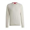 Hugo Mens Scoult Grid Cotton Sweater Top