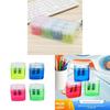 Dual Hole Pencil Sharpener With Geometric Design For Students And Office Use