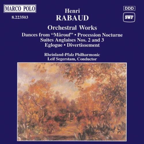 

CD RABAUD - Labeau: Orchestral Works 8223503 Marco Polo 1994 Non Japan Classical Used