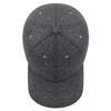 Mens Winter Warm Wool Baseball Cap with Ear Flaps Adjustable Hat