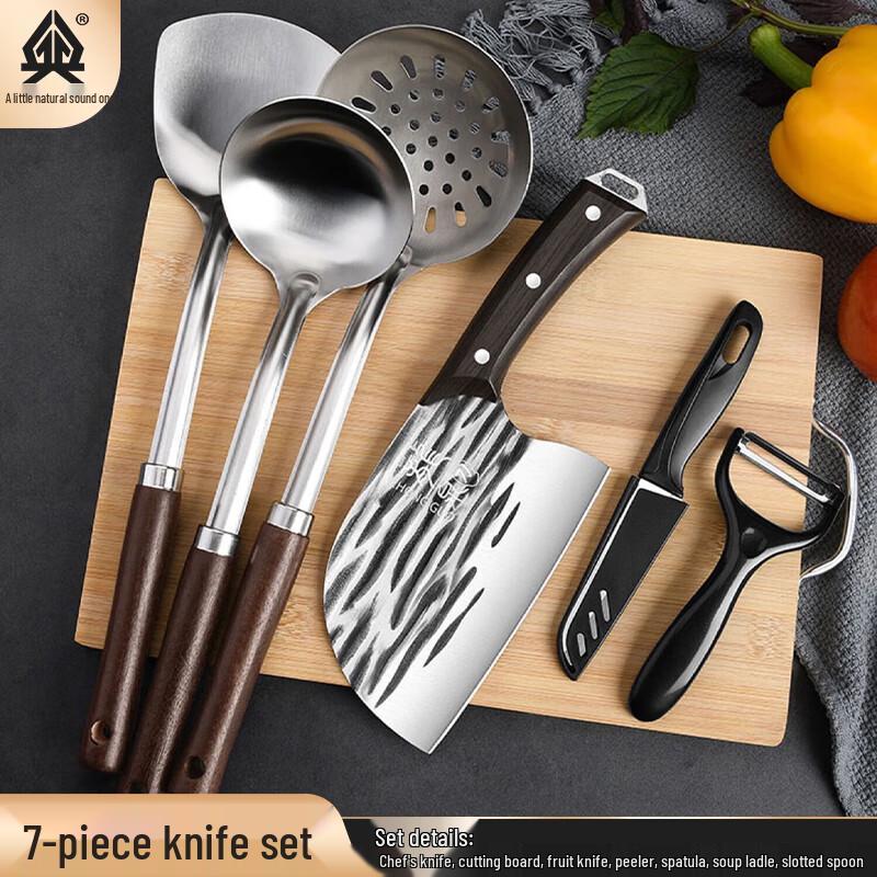 Complete Kitchen Knife and Utensil Set Set