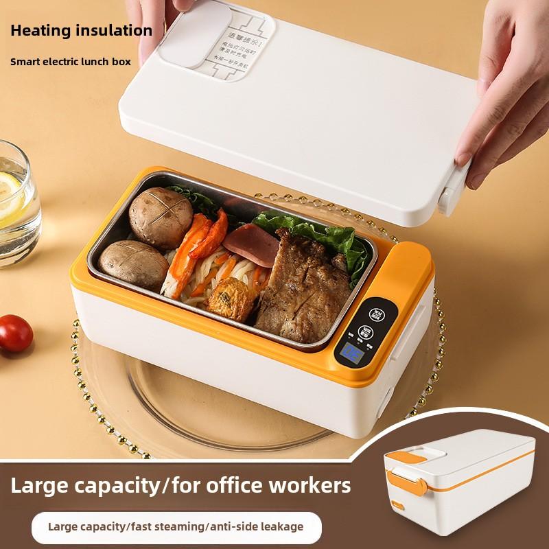 Portable Charging Student Large-capacity Electric Heating and Insulation Lunch Box Household Office Worker Lunch Box Hot Meal Artifact