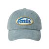 EMIS CORDUROY WAPPEN BALL Cap (RENEWAL)-ASH BLUE