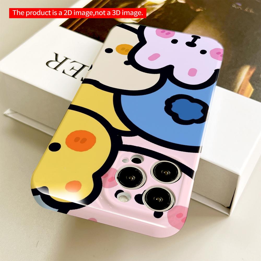 Cute Animal Friends Phone Case All inclusive film hard phone case, compatible with iPhone 18 Pro Max 17 16 15 14 13 12 11