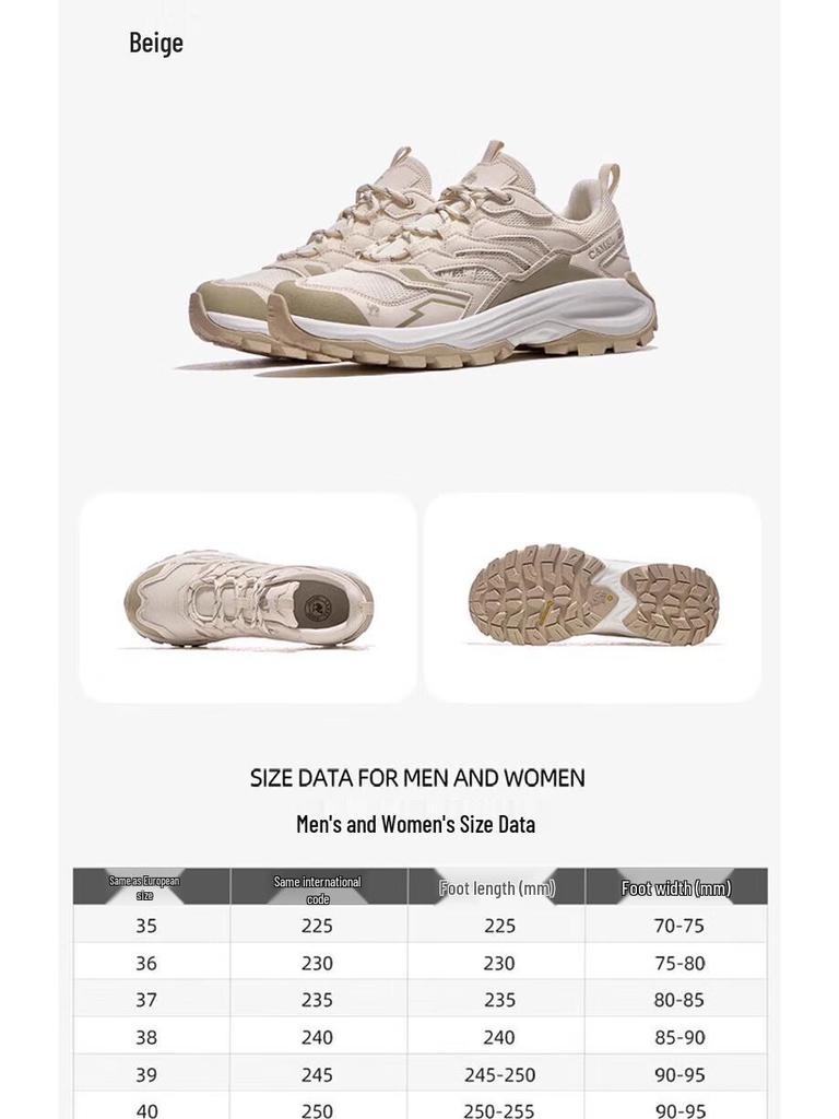 Camel Women's Waterproof Outdoor Hiking Shoes
