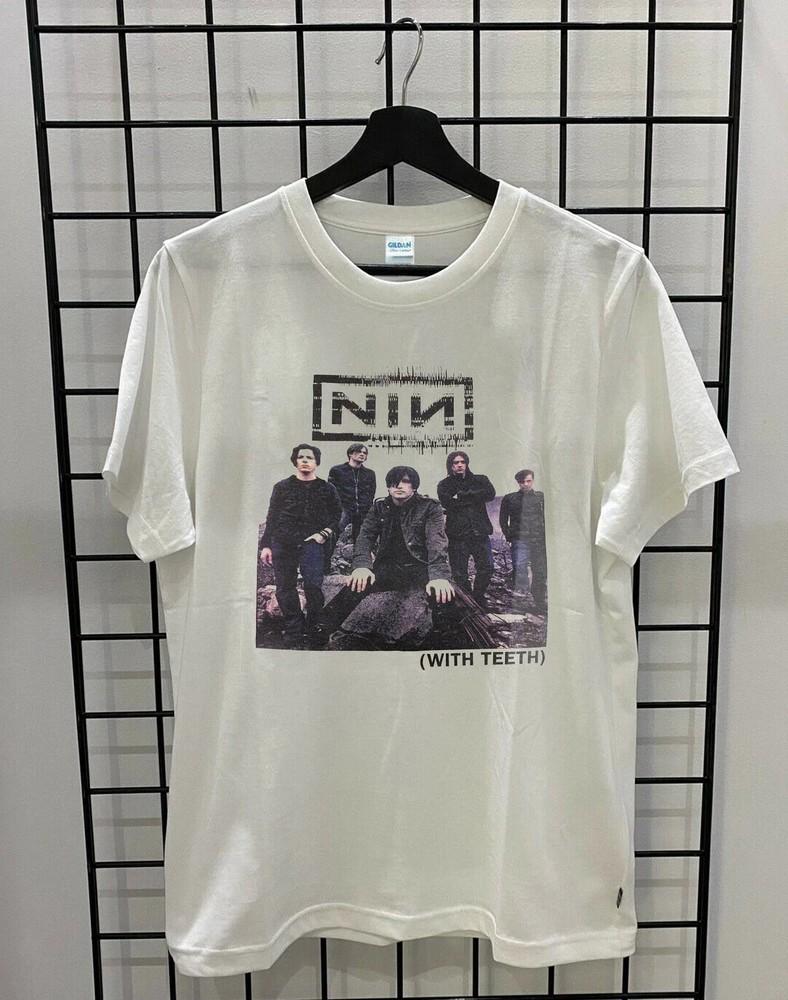 Nine Inch Nails Vtg 2005 With Teeth Tour Short Sleeve TShirt S5XL Unisex T-Shirt S