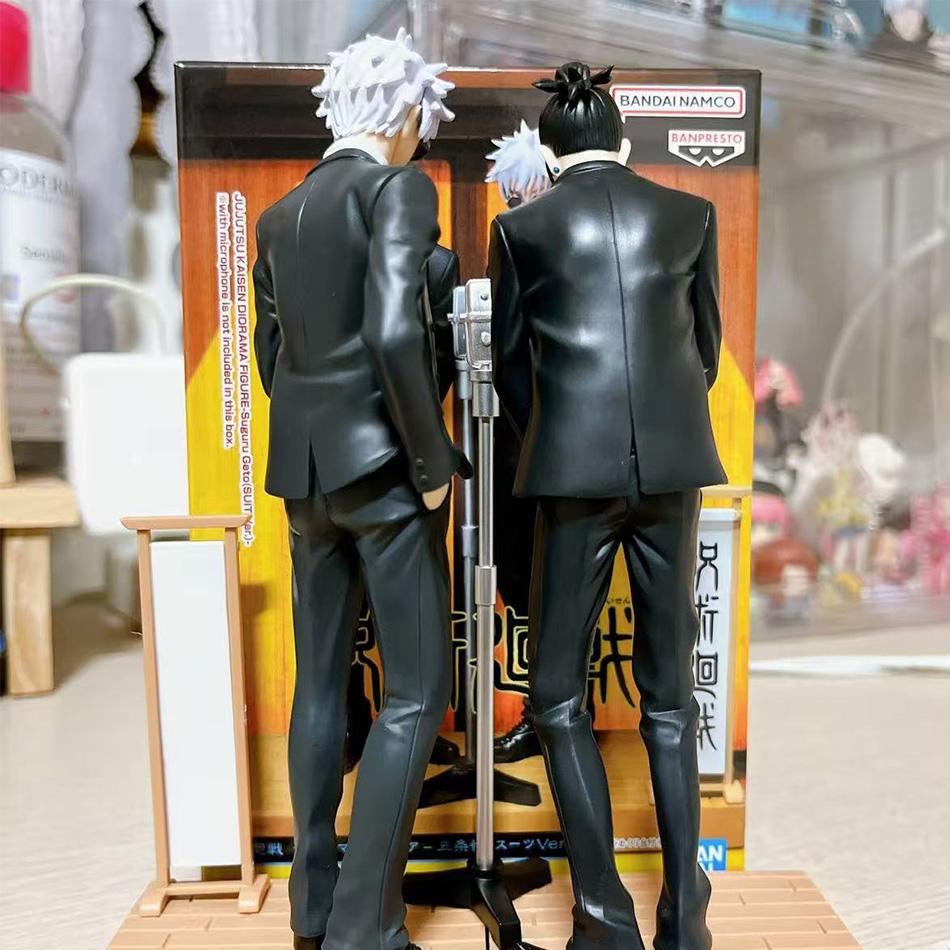 Anime Megumi Jujutsu Kaisen Nanami Figures GK Satoru Gojo Geto Suguru Suit Ver. Toji Figure PVC Model Set Toy Presents