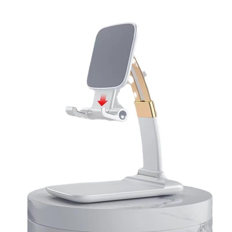 

Folding Multi-functional Aluminum Phone Stand for Bedside or Desktop белый