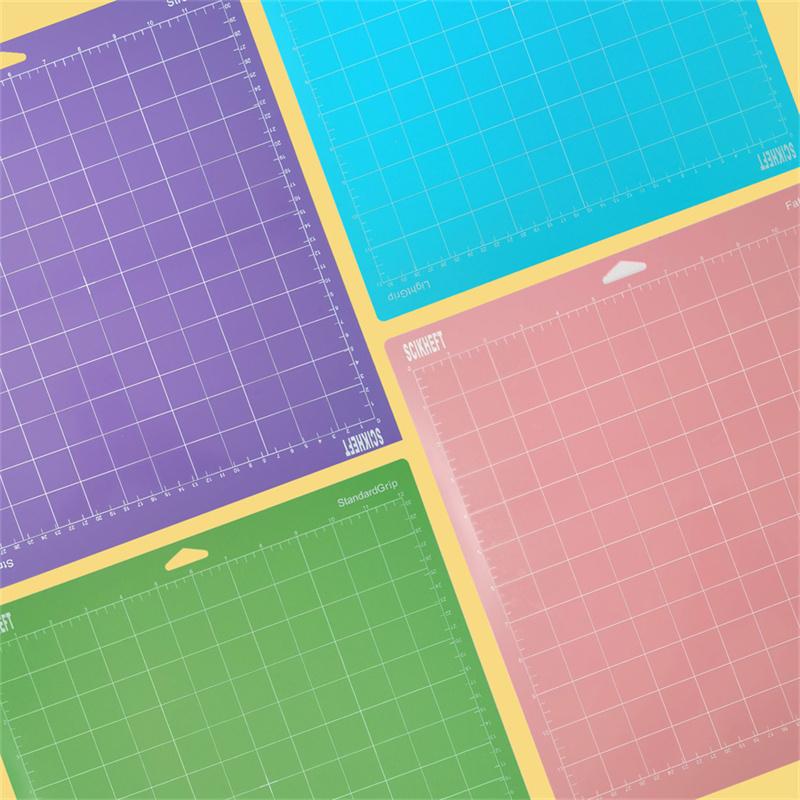 

Pvc Film Adhesive Plotter Protective Pad Colored Plastic Cutting Pad DIY Adhesive Pad Board Hand-engraved Cutting Pad Board 1pcs зелений