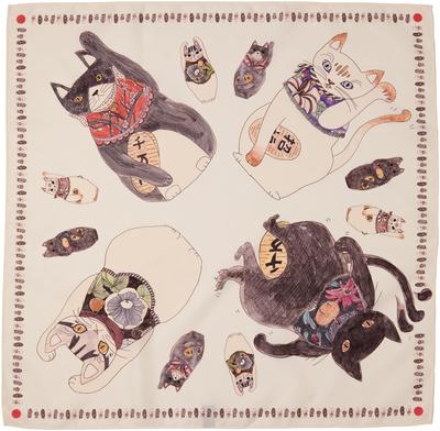 Asakura Senpu Furoshiki 70 x 70cm Asakura Senpu Ultra Furoshiki von Brings Good Fortune - Ca.. Wasserabweisend "Nagare" (Fließend) Amundsen,