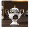 British Royal Bone China Coffee Cup and Saucer Set, Luxury Tea Cup Set for Espresso, Latte & Afternoon Tea