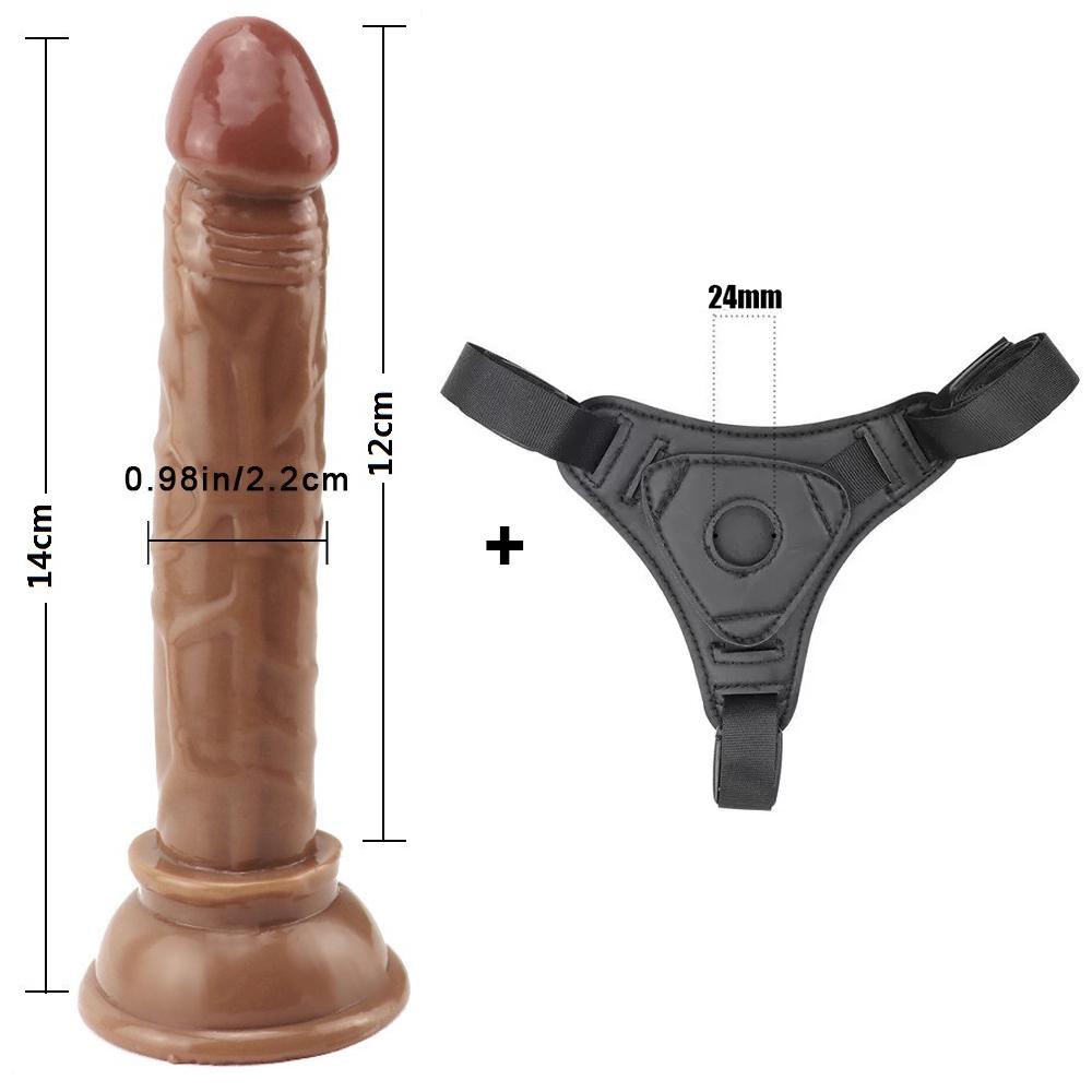 Pantaloni in Pelle Nera Porta Dildo Giocattoli Erotici per Donne Uomini Lesbiche Intimo con Pene Indossabile Strap-on Giochi per Adulti