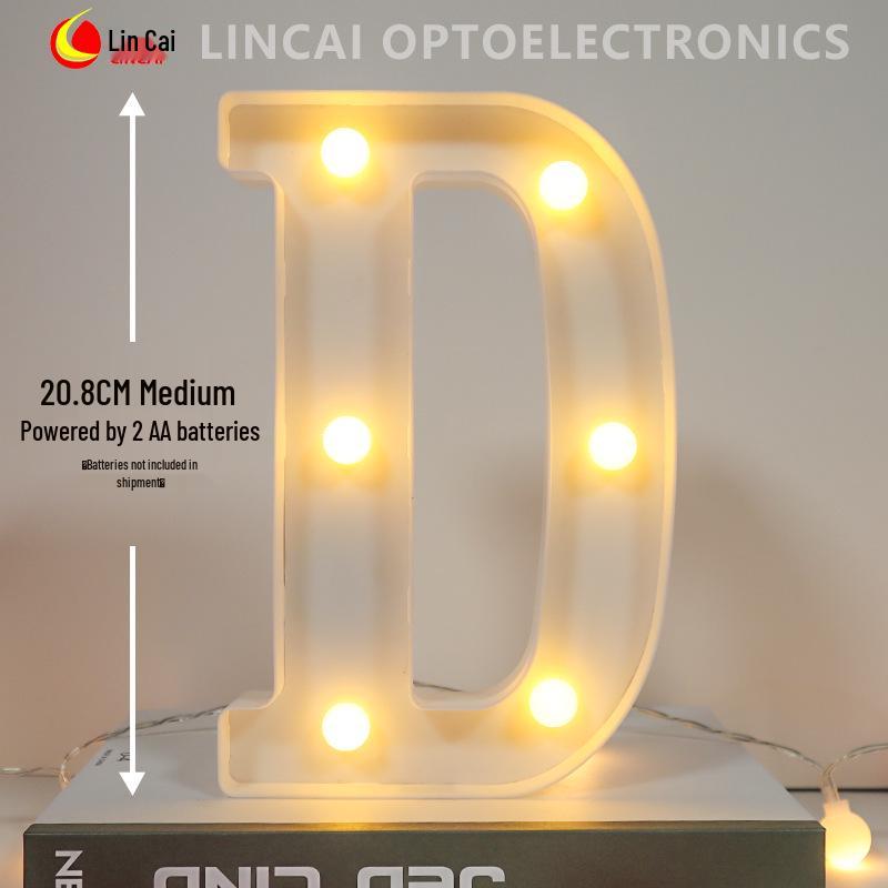 LED Alphabet Light Signs for 'Marry Me' Proposals and Birthdays – 26 Luminous Letters
