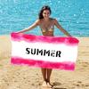 Ultra Absorbent Microfiber Beach Towel With Sea Turtle Print Quick Dry Large Size 70x140cm Pool Vacation Travel