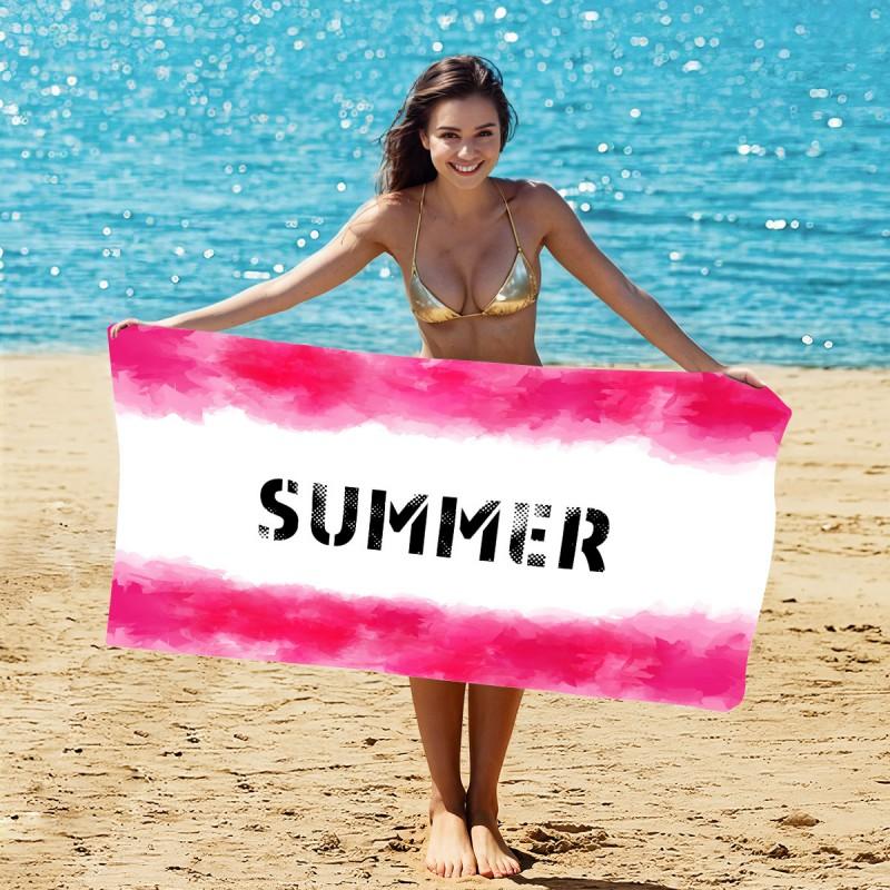 Ultra Absorbent Microfiber Beach Towel With Sea Turtle Print Quick Dry Large Size 70x140cm Pool Vacation Travel