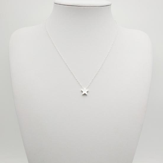 Fashion Women Star Charm Pendant Alloy Chain Necklace Wedding Party Jewelry Gift