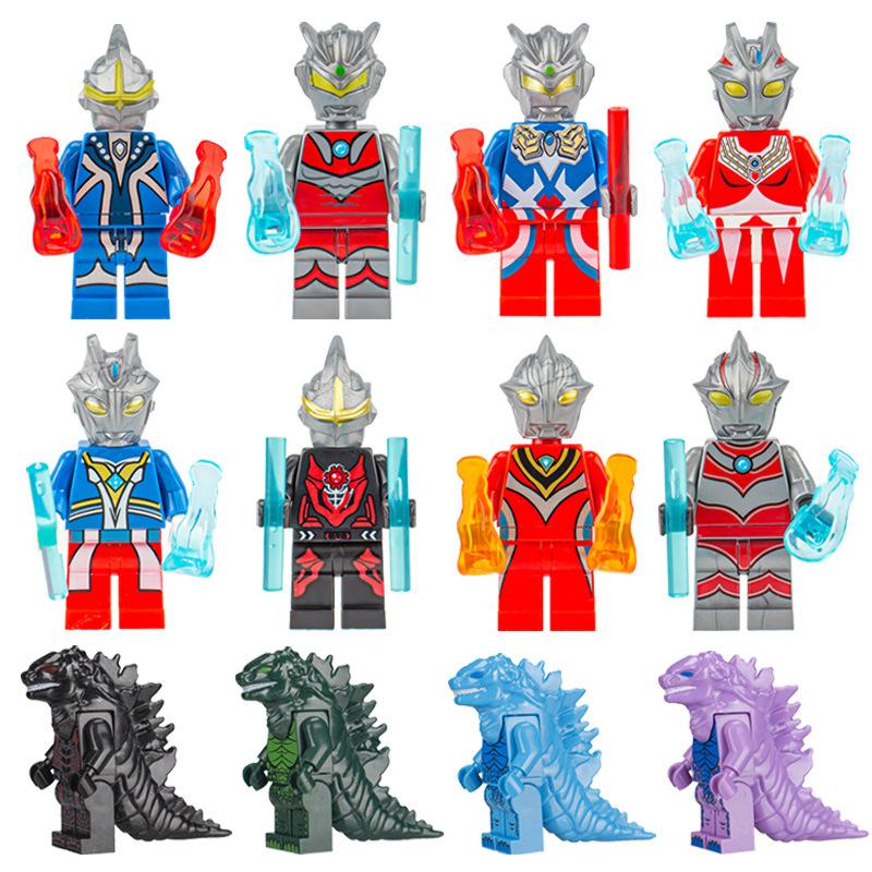 Super Hero Steel Spider Doll Building Block Puzzle Toy